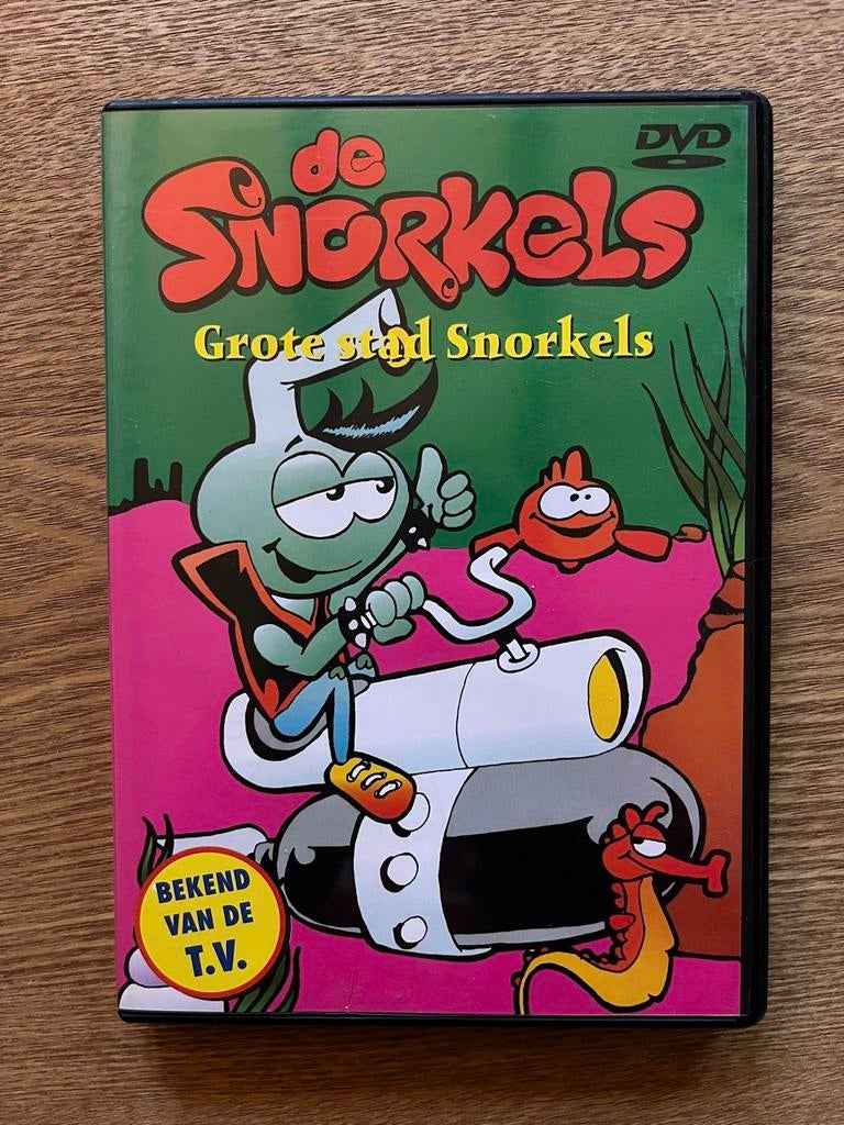 DVD De Snorkels: Grote stad Snorkels, Alle leeftijden, Ophalen of Verzenden, Zo goed als nieuw, Tekenfilm