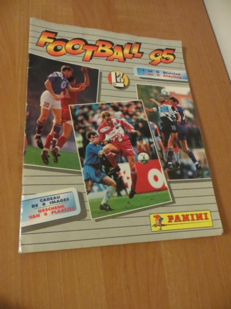 Panini stickerboek : Football 95 -- niet volledig, Enlèvement ou Envoi, Utilisé, Autocollant
