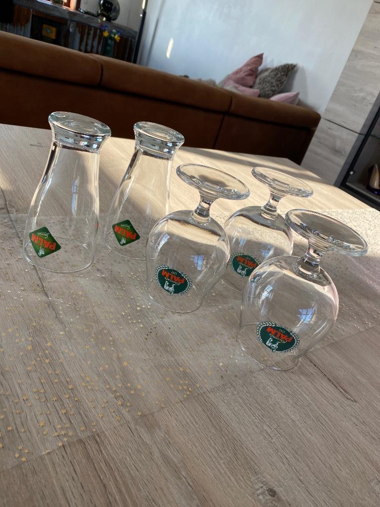 Palm bierglazen, Verzamelen, Ophalen, Nieuw, Bierglas
