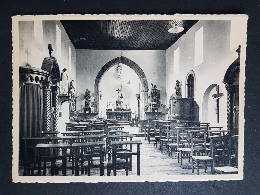 Carte postale Esquelmes L'Eglise de St-Eleuthère, Enlèvement ou Envoi, 1940 à 1960, Non affranchie, Hainaut
