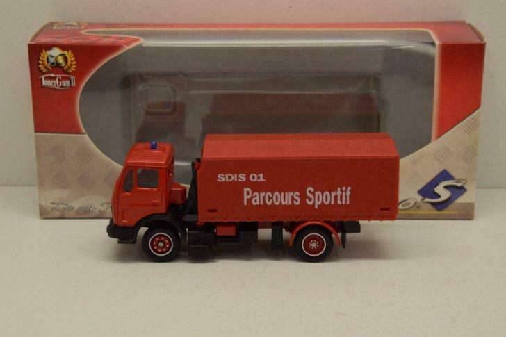 1:50 Solido Camion Mercedes Benz 1628 brandweer, Hobby en Vrije tijd, Modelbouw | Auto's en Voertuigen, Ophalen of Verzenden, Nieuw