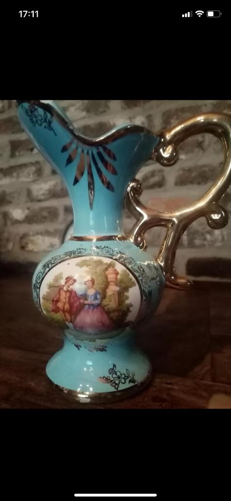 Antieke vaasje Barok, Ophalen