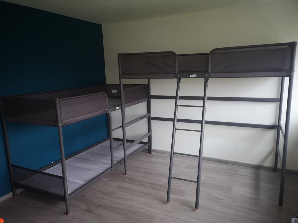 Ikea stapelbed (2 persoons), Ophalen, Zo goed als nieuw, Stapelbed