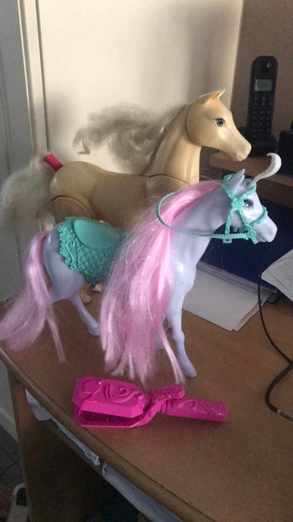 Paard Barbie, Ophalen of Verzenden, Zo goed als nieuw