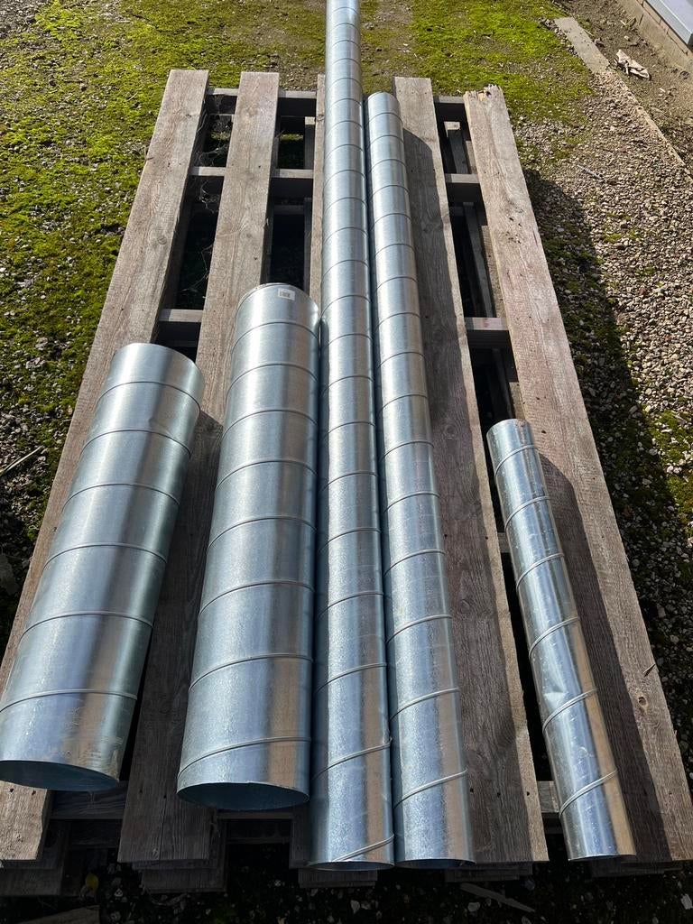 Diverse ventilatiebuizen & materiaal spiro, Enlèvement, Comme neuf