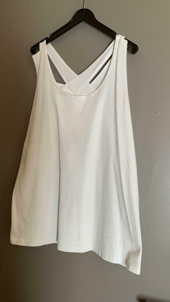 Top débardeur dame taille 42, Together, Porté, Taille 38/40 (M), Blanc