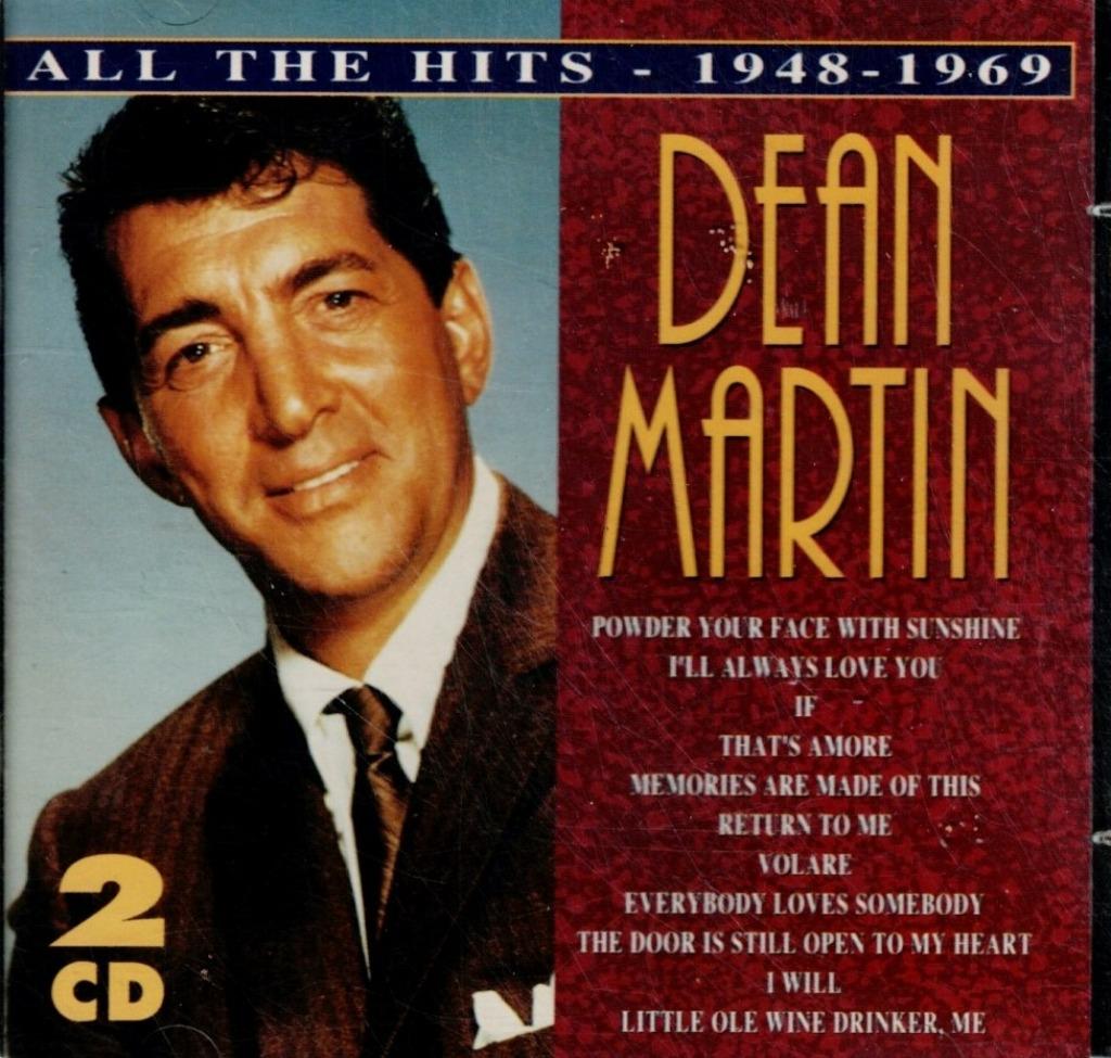 2 x CD   /   Dean Martin – All The Hits 1948-1969, Ophalen of Verzenden