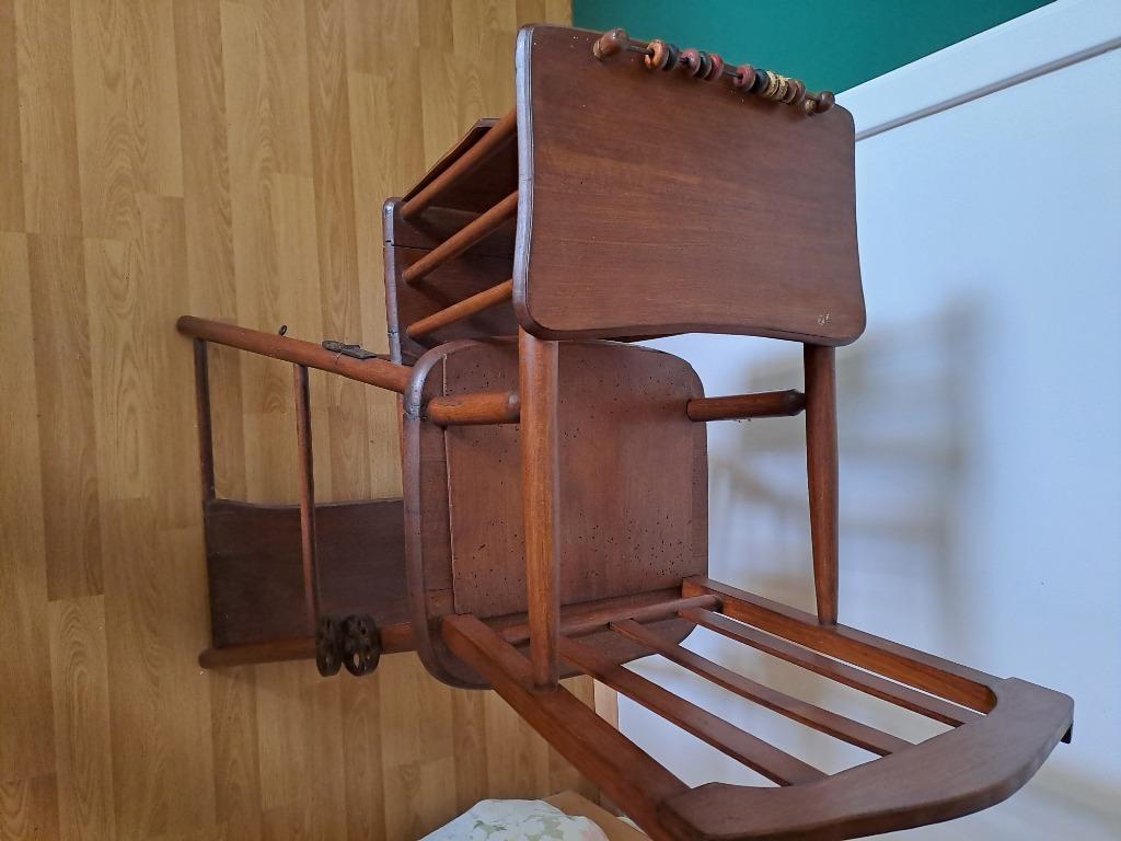 Chaise (po) (de jeu) ancienne pour enfants, Enlèvement