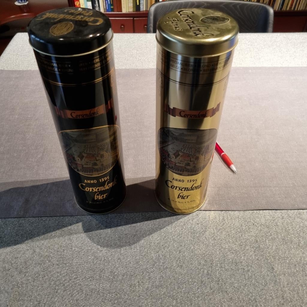 2 Geschenkverpakkingen van bierflessen, Verzamelen, Ophalen of Verzenden, Gebruikt, Overige typen, Overige merken