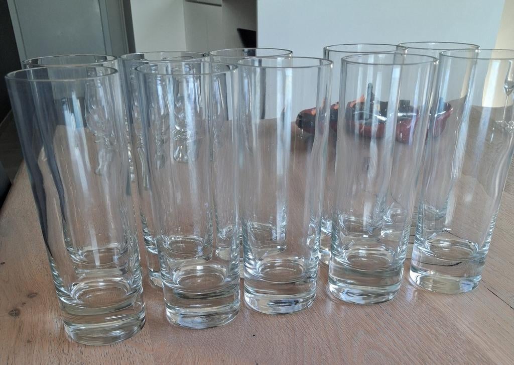 10 longdrink glazen, Ophalen of Verzenden, Zo goed als nieuw