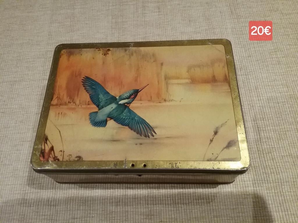 Diverse antieke metalen dozen, Ophalen of Verzenden, Gebruikt