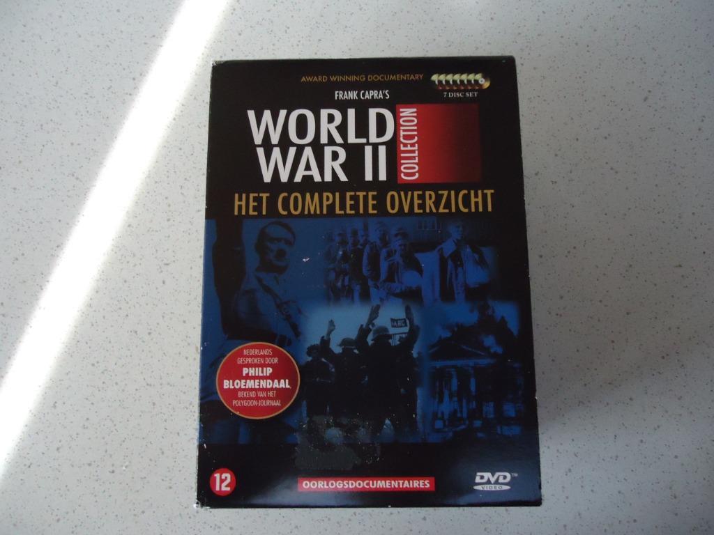 7 DVD BOX "World War II Collection" Het Complete Overzicht !, Ophalen of Verzenden, Zo goed als nieuw, Overige genres, Boxset