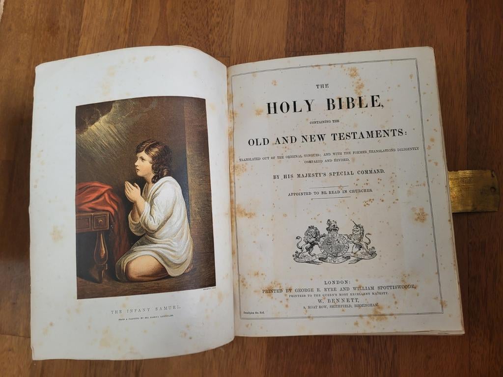 The Holy Bible Old and New Testaments, Ophalen of Verzenden