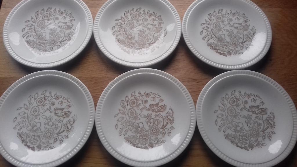 6 assiettes à dessert Boch, Antiquités & Art, Enlèvement ou Envoi