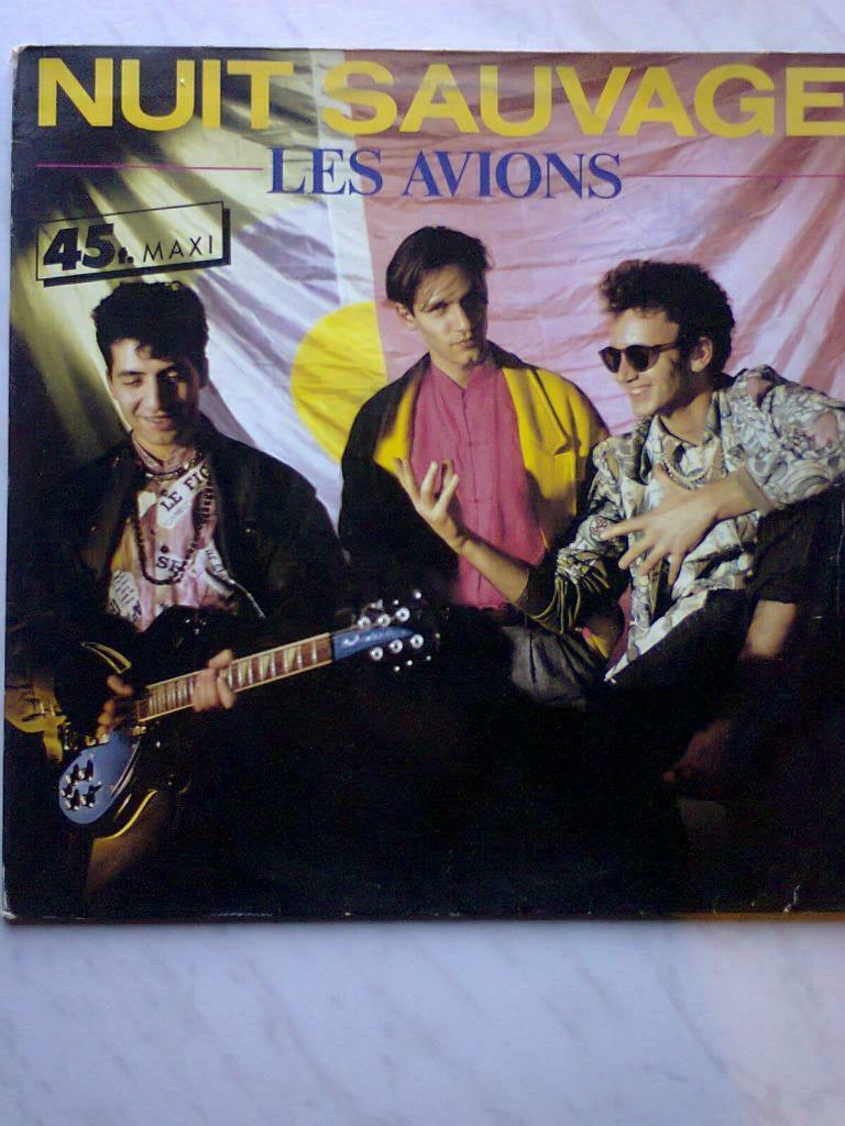 Les Avions ‎: Nuit Sauvage (12"), Ophalen of Verzenden