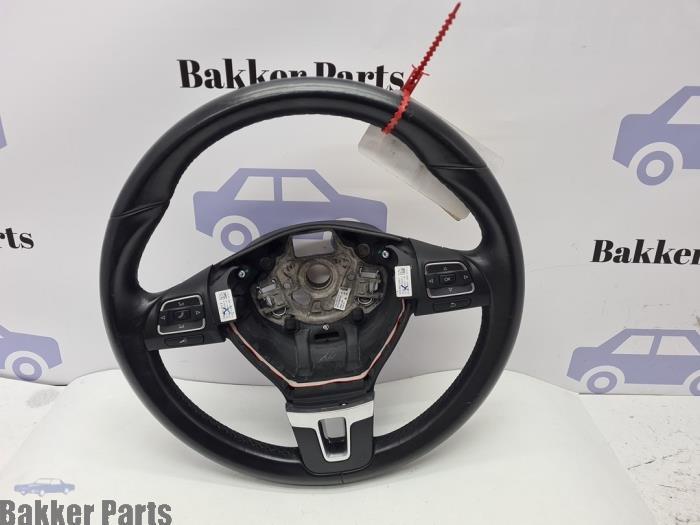 Stuurwiel van een Volkswagen Golf, Gebruikt, -, Volkswagen, -