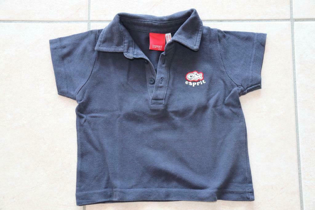 blauwe polo Esprit maat 68, Ophalen of Verzenden, Gebruikt, Jongetje, Shirtje of Longsleeve