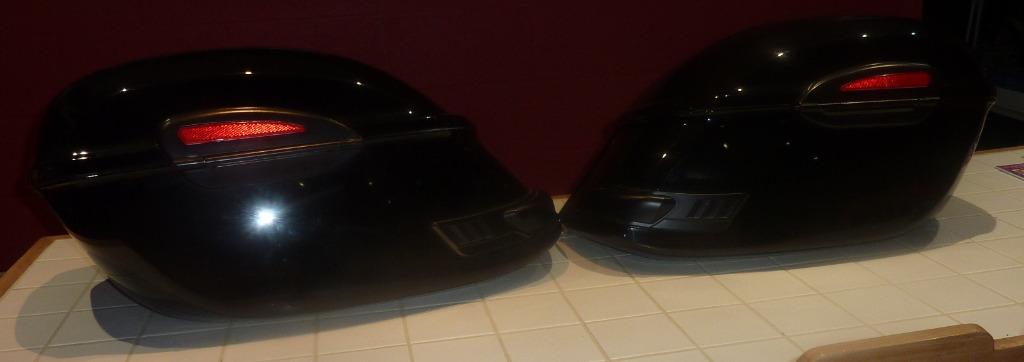 Valises latérales ABS pour moto touring, Motoren, Ophalen, Gebruikt
