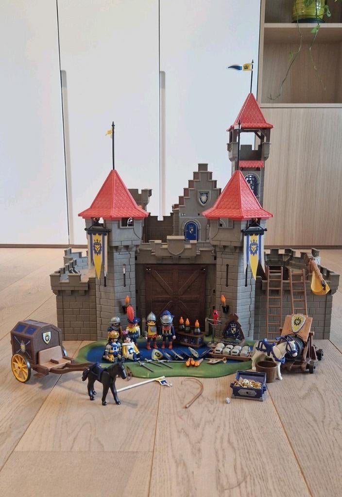 Playmobil, ridderkasteel, Ophalen, Gebruikt