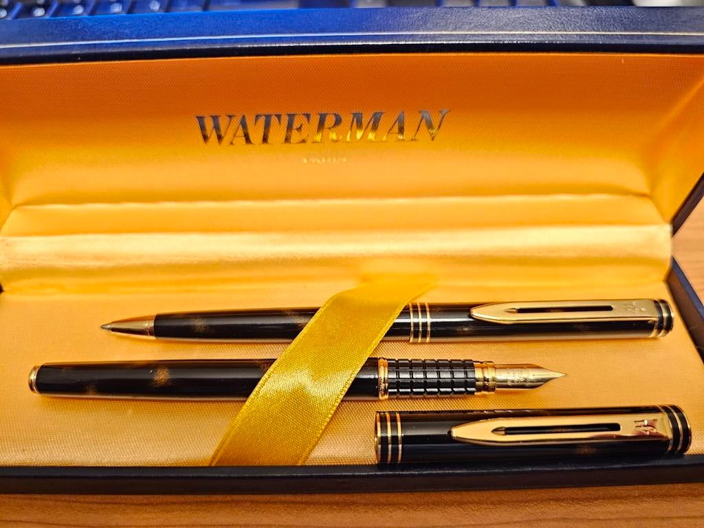 Waterman Exclusive Vulpen Balpen Set, Ophalen, Nieuw, Balpen, Waterman