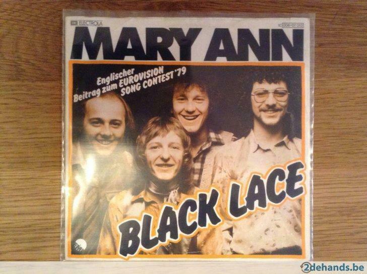 single black lace