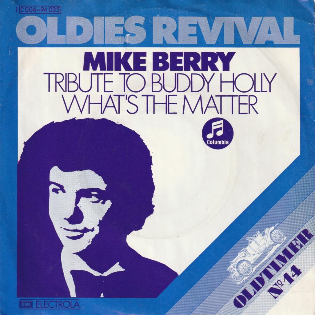 Mike Berry - Tribute to Buddy Holly - %, Cd's en Dvd's, Vinyl Singles, Verzenden, Gebruikt, Rock en Metal