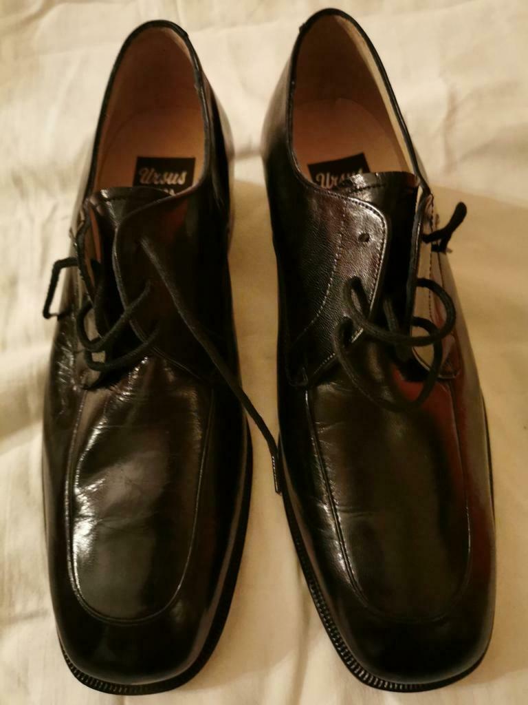 Gemaakt in Italië leren schoen, Zwart, Nieuw, Ophalen of Verzenden, Espadrilles of Moccasins