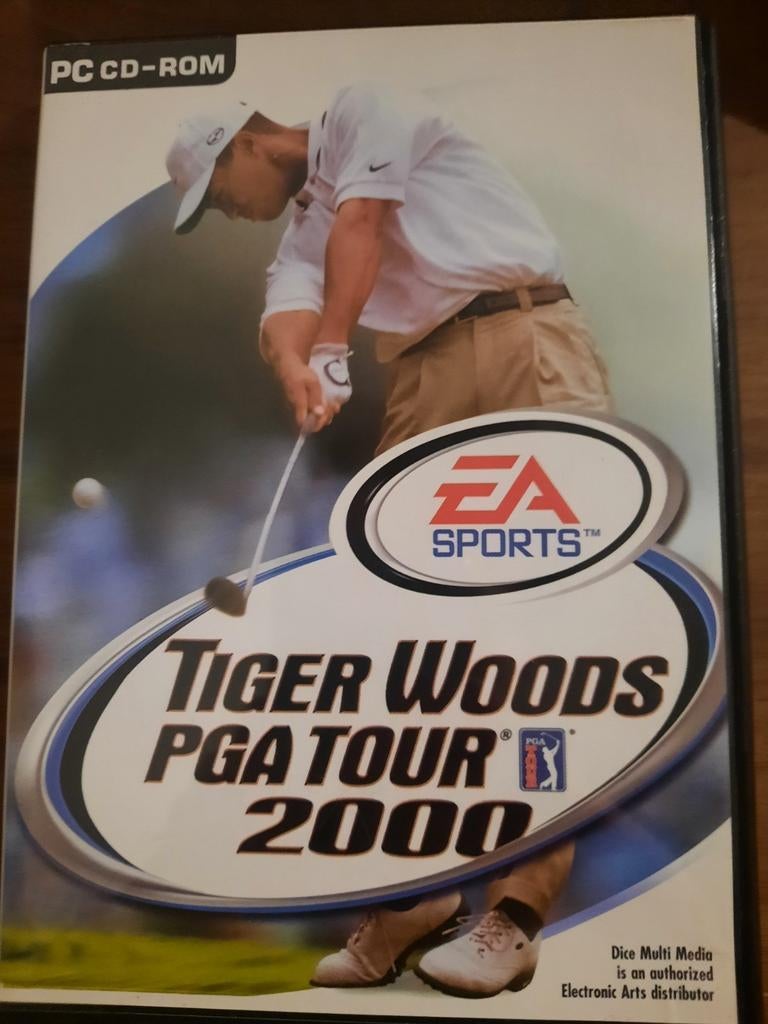 PC CD-ROM Tiger Woods PGA Tour 2000, Enlèvement ou Envoi, Utilisé