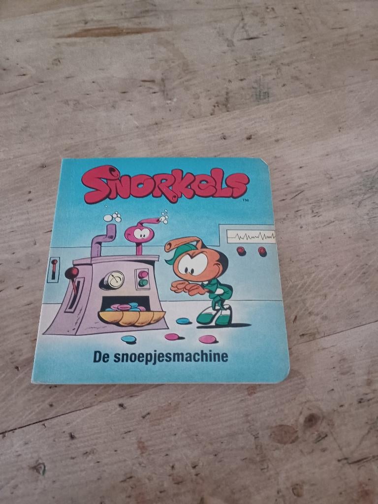 Kartonboekje DE SNORKELS, Ophalen of Verzenden