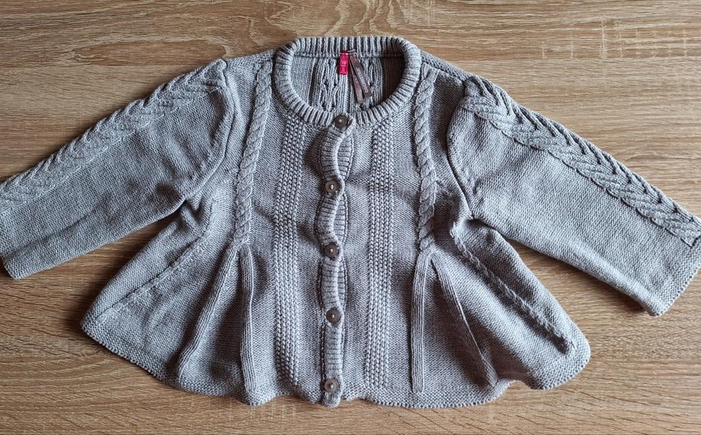 Magnifique gilet gris de la marque « Orchestra baby » taille, Enlèvement ou Envoi, Pull ou Veste, Comme neuf, Orchestra baby