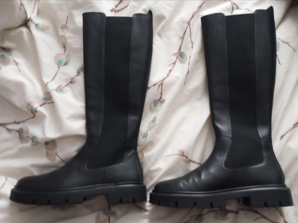 Dames Laarzen van Massimo Dutti, Kleding | Dames, Schoenen, Hoge laarzen, Massimo Dutti, Zwart, Ophalen of Verzenden