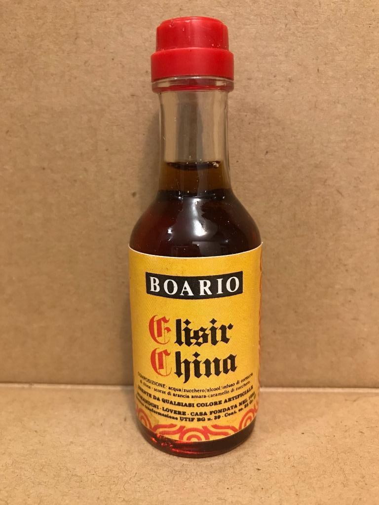 Boario - Elisir China - Morandini - Mignonnette d'alcool, Enlèvement ou Envoi, Italie, Autres types, Pleine