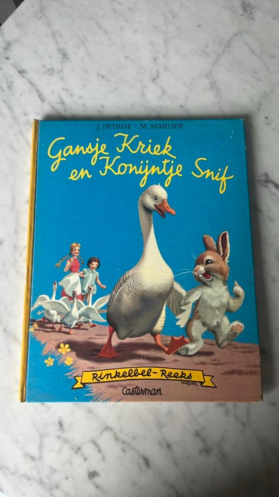 Gansje Kriek en Konijntje Snif, Dethise, Enlèvement, Utilisé, 3 à 4 ans
