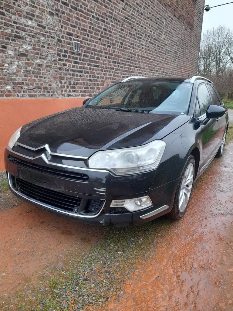 Citroën c5 tourer exclusive, Auto's, Euro 5, Zwart, Zwart, 5 deurs