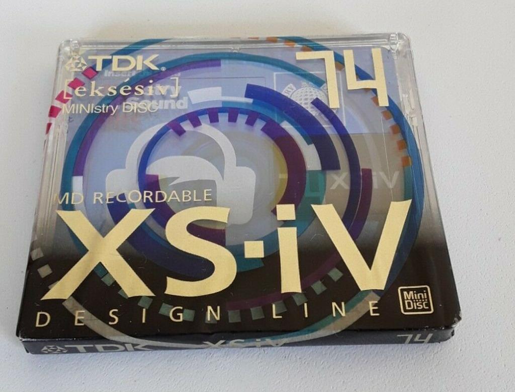 Minidisc TDK MDXS74CBEA-XS-iV Design Line MINISTRY OF SOUND, Envoi, Lecteur MiniDisc