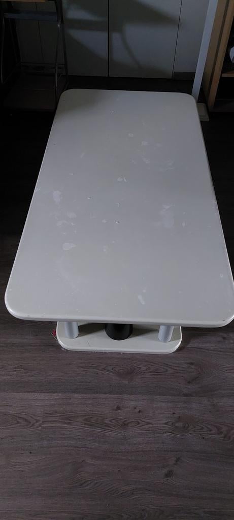 Stevige salontafel, Ophalen, Gebruikt, 100 tot 150 cm, 50 tot 100 cm
