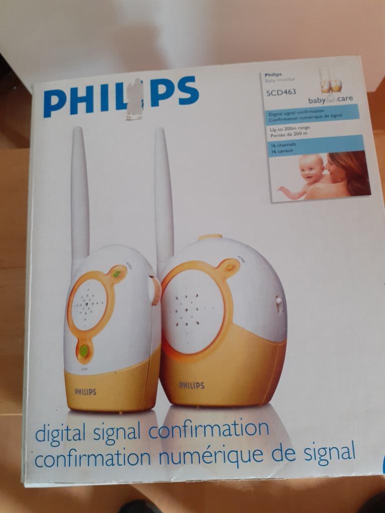 BABYPHONE PHILIPS DANS SA BOÎTE, Enlèvement, Utilisé