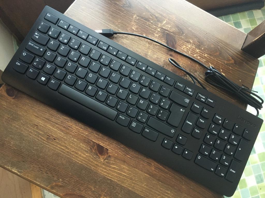 clavier Lenovo slim usb, Enlèvement ou Envoi, Azerty, Filaire, Lenovo