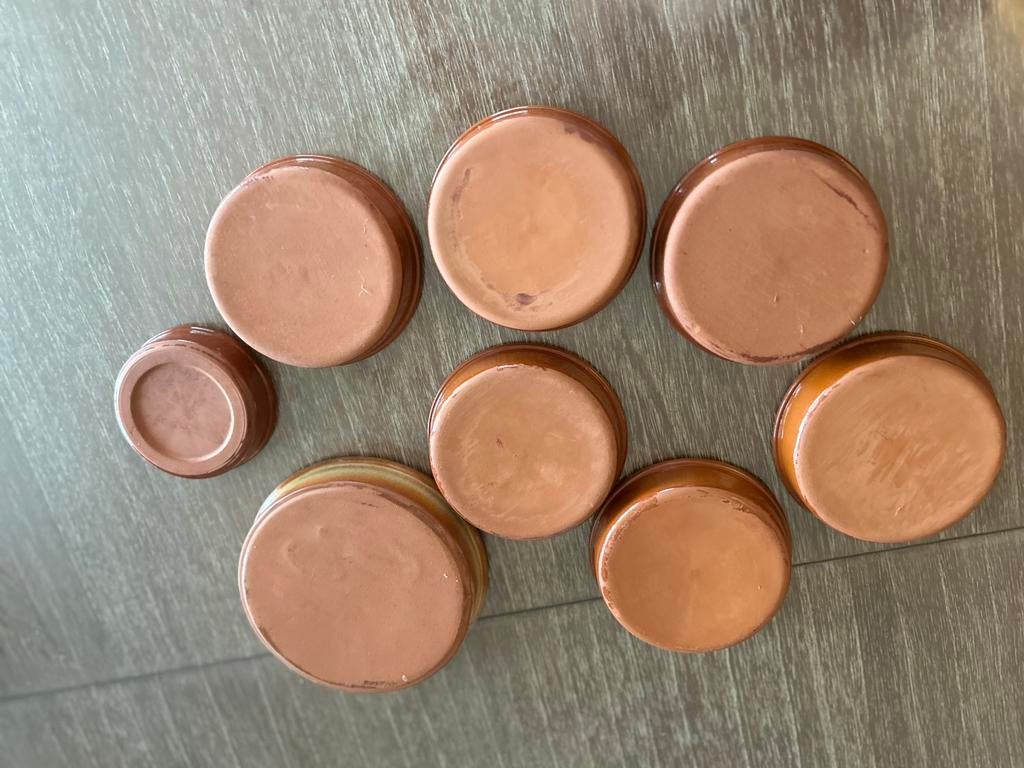 terracotta schaaltjes., Ophalen, Zo goed als nieuw, Overige materialen, Overige typen