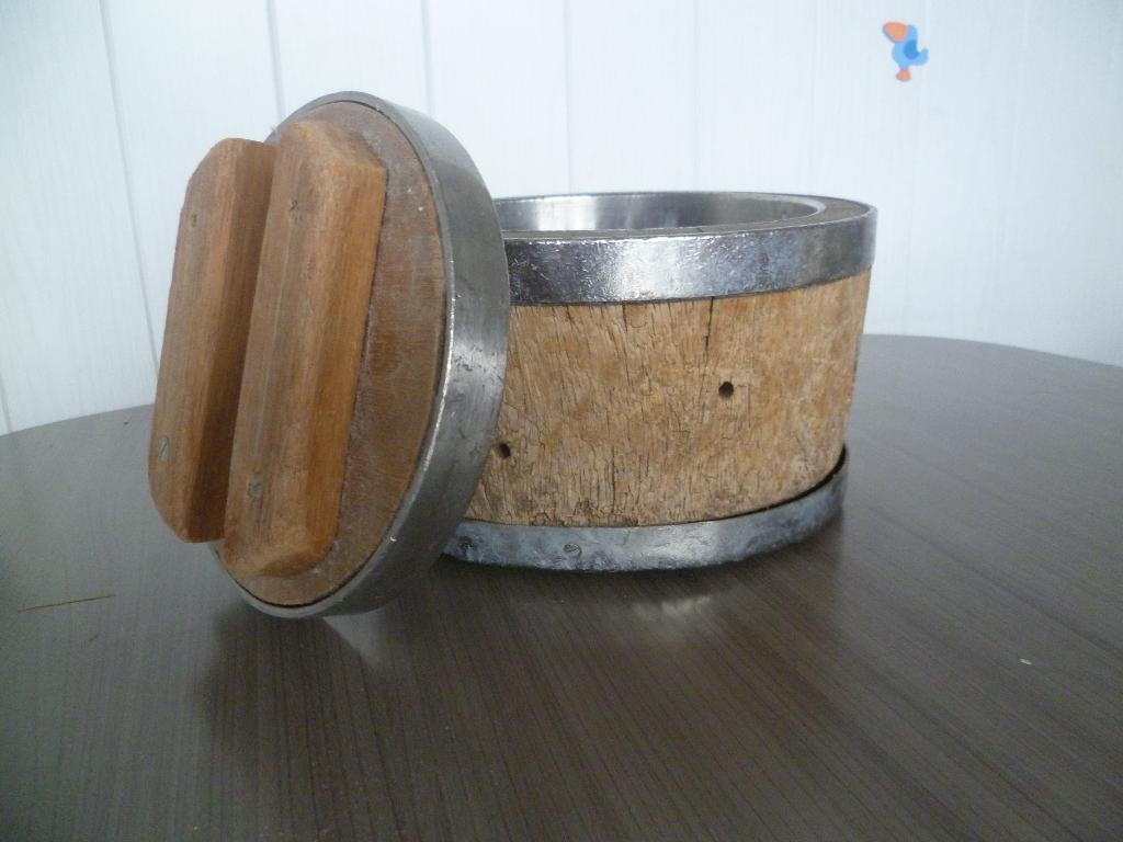 vintage kaaspot, Ophalen
