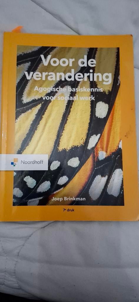 Handboek; Voor De Verandering., Boeken, Ophalen, Gelezen, Hogeschool, Joep Brinkman