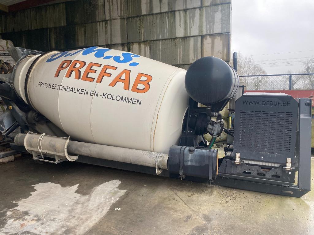 Betonmixer 6 m3, Ophalen, Zo goed als nieuw