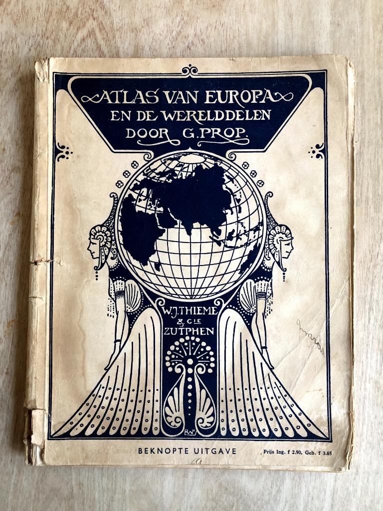 Atlas van Europa, Ophalen of Verzenden, Gelezen, Aardrijkskunde