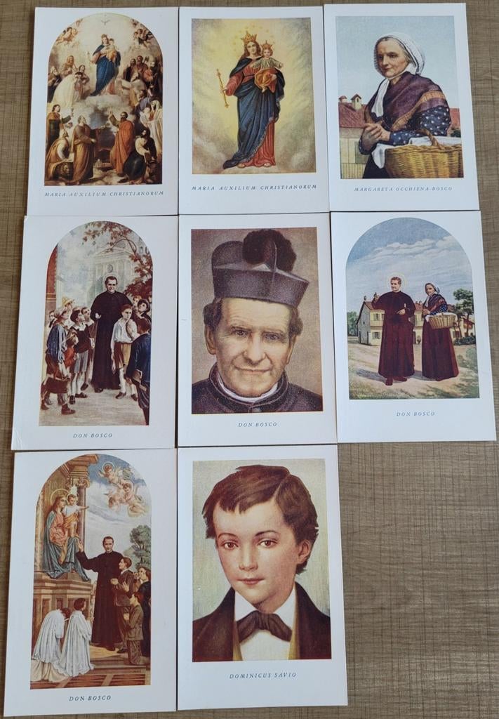 8 oude postkaarten: het leven van Don Bosco, Verzamelen, Religie, Ophalen of Verzenden, Zo goed als nieuw, Kaart of Prent, Christendom | Katholiek