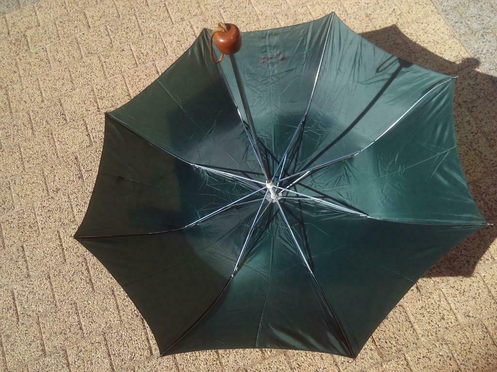 Paraplu 2 stuks groen en zwart, Ophalen of Verzenden