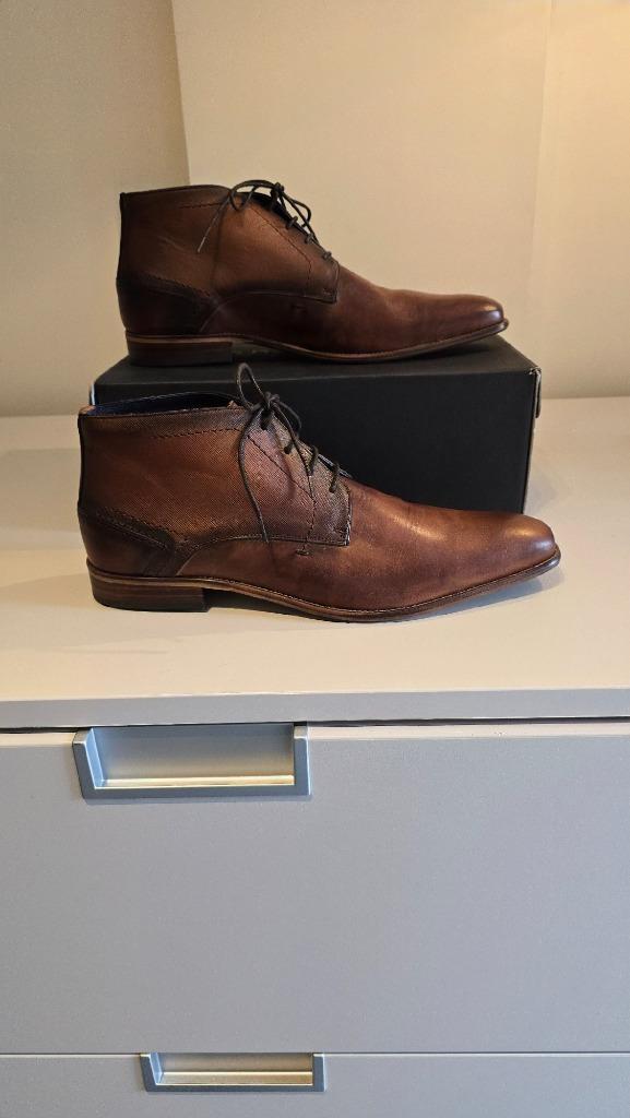 Nieuwe Bruin veterschoenen maat 48, Vêtements | Hommes, Chaussures, Neuf, Chaussures à lacets, Brun, Enlèvement