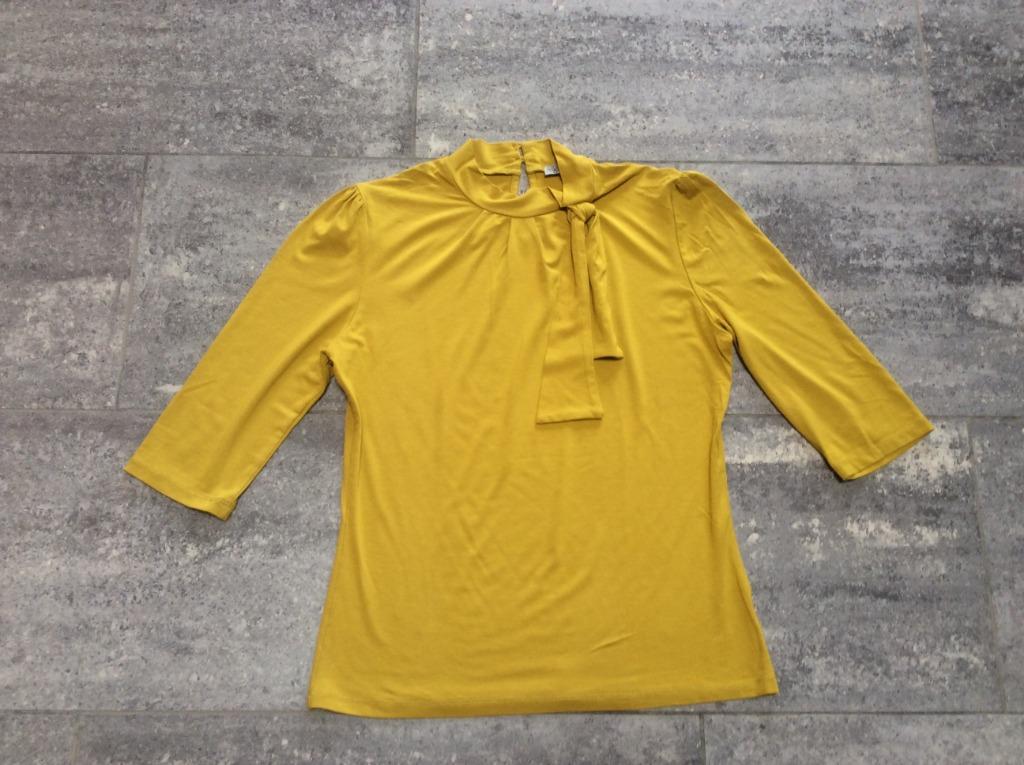 Chemise d'Auvry ocre S/M neuve, Neuf, Manches courtes, Taille 38/40 (M), D'Auvry