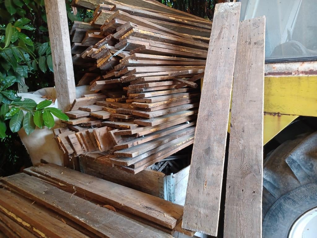 oude planken, Tuin en Terras, Ophalen, Zo goed als nieuw, Planken