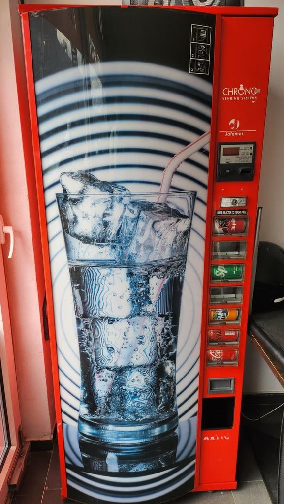 Drankautomaat, Verzamelen, Ophalen