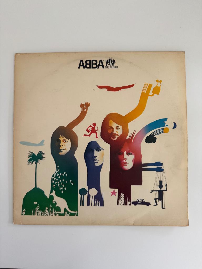 Vinyl LP / ABBA - The Album, Cd's en Dvd's, Vinyl | Pop, Gebruikt, 12 inch, Ophalen of Verzenden